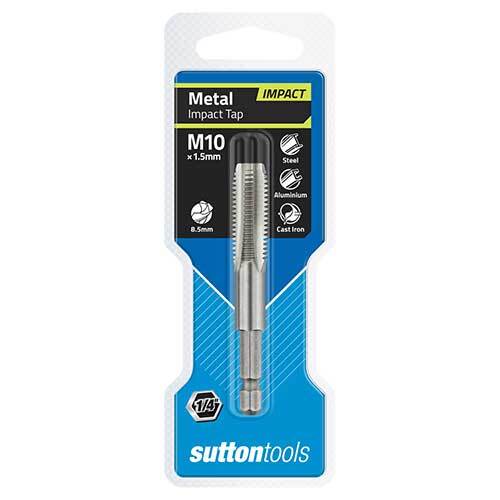 Sutton M1051000 Metric M10 x 1.5 Impact Tap Tungsten Chrome-Drill not Included