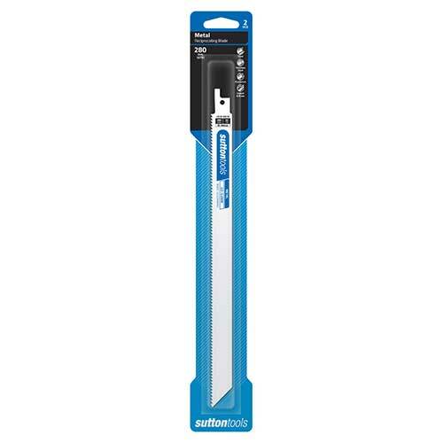 Sutton H51928010 280mm Metal Reciprocating Blade 10 TPI 2 Pack