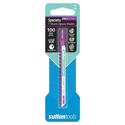 Sutton H4571001 Jigsaw Blade Speciality TCT Ultra 100mm 6 TPI