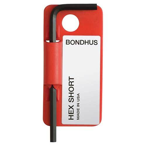 Bondhus BD15849 1.27mm Hex End L-Wrench Metric Short (42mm)