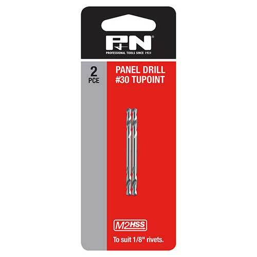 P&N 166044645 2-1/8" #30 Panel Drill Bit - Double Ended HSS - 2 Pack
