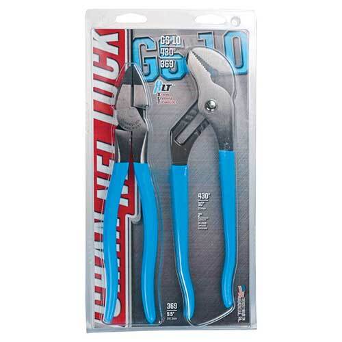 Channellock GS10 Cutting and Tongue & Groove Plier Set 2 Pieces
