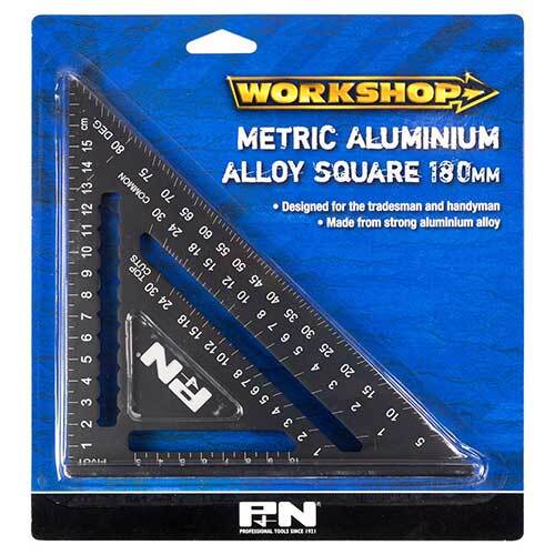 P&N 267900180 Workshop Builder Metric Triangle 180mm Aluminium Alloy