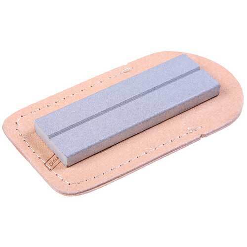 Eze-Lap 26SF Pocket Stone Sharpener 1 x 3 x 1/4" SF - Groove in Pouch