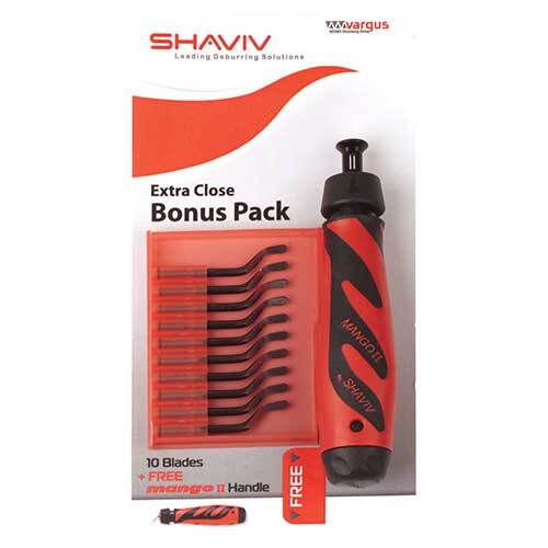 Shaviv SH25500178 10 x E100 (HSS) Extra Close Deburring Set