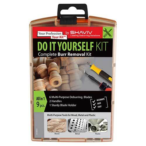 Shaviv SH25400051 Do It Yourself Kit Deburring Tool Pack of 9