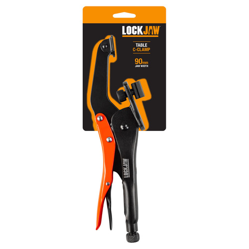 Lockjaw L2200275 275mm Table C-Clamp Plier x 90mm Jaw Opening