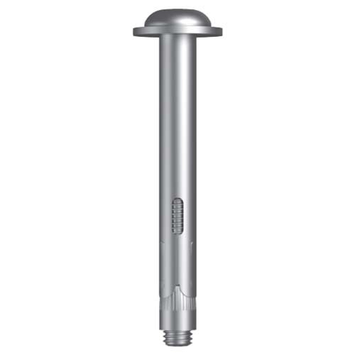 10 x 80mm DSE10 Sleeve Anchor Mush Head CL. 8.8 Zinc Plated  - Box of 50