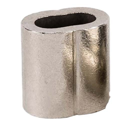 1.6 x 9mm Ferrule Machine Wire Rope Copper Nickel Plated