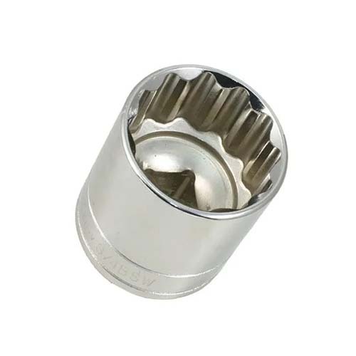 Trax BSW-380216 1/8 BSW, 3/8" Drive 12PT Whitworth Socket
