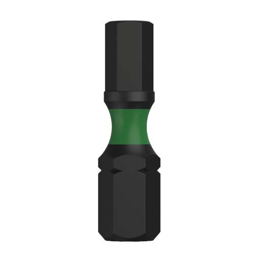 HX5 Insert Hex Impax Drive Bit 1/4" S2 Alloy Black Steel - Pack of 25