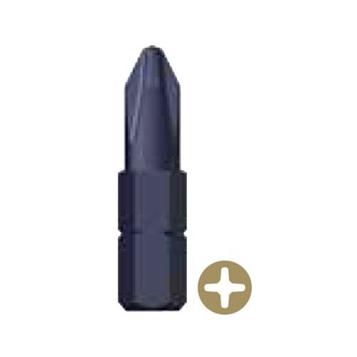 PH2 Insert Phillips Standard Bit 1/4" S2 Alloy Steel - Pack of 25