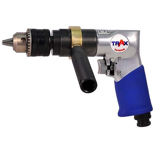 Trax ARX-704 800 RPM, 1/2" Pneumatic Reversible Drill
