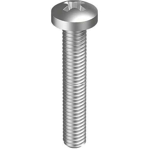 M2 x 5mm Pan Phillips Metal Thread Screw Mild Steel Zinc  - Box of 200