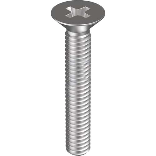 M5 x 35mm CSK Phillips Metal Thread Screw Mild Steel Zinc  - Box of 200