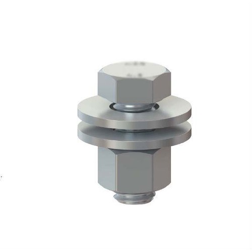 M12 x 30mm Purlin Hex Bolt / Nut / Washer Class 8.8 Zinc Plated Pack of 150