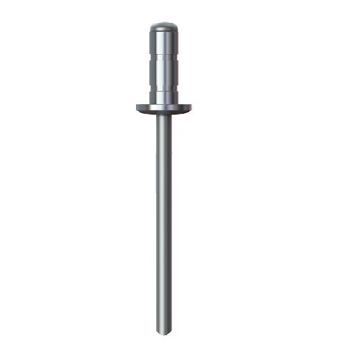 #64 Multi-Grip Dome Head Rivet AL 5052 Steel Zinc Plated  - Box of 500