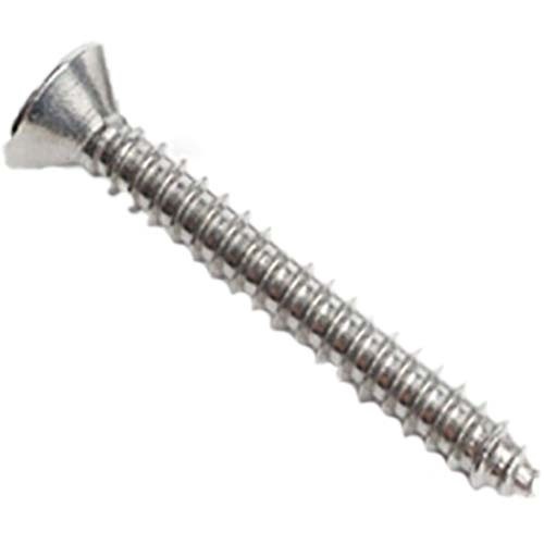 #4-24 x 1/4" Countersunk Phillips Self Tapper Screw Zinc  - Box of 1000