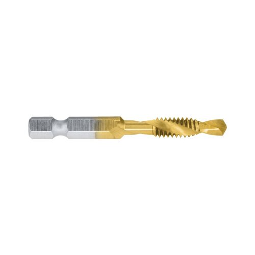 Alpha Combination Drill & Tap UNC 1/4" x 20 HSS TiN Coated