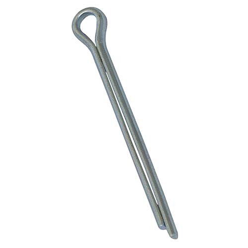 M4 x 36mm Metric Split Pin Mild Steel Zinc Plated Pack of 100