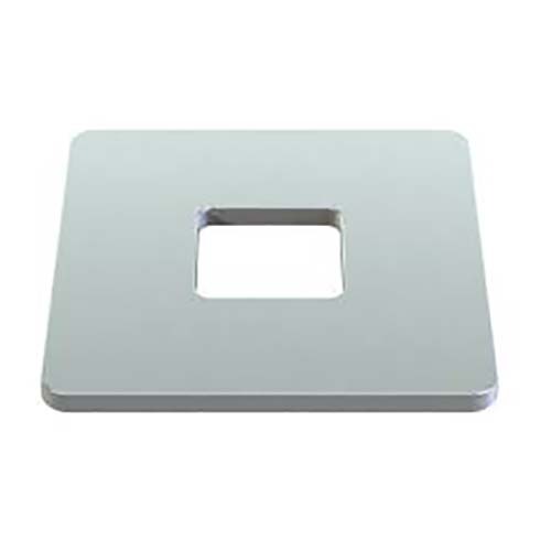 M16 x 75 x 5mm Square Washer Sq Hole Mild Steel Hot Dip Gal  - Box of 50