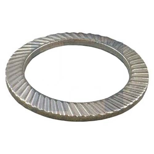 M4 x 7 x 0.5mm Type S Safety Washer Serrated Zinc Plated Pack of 200
