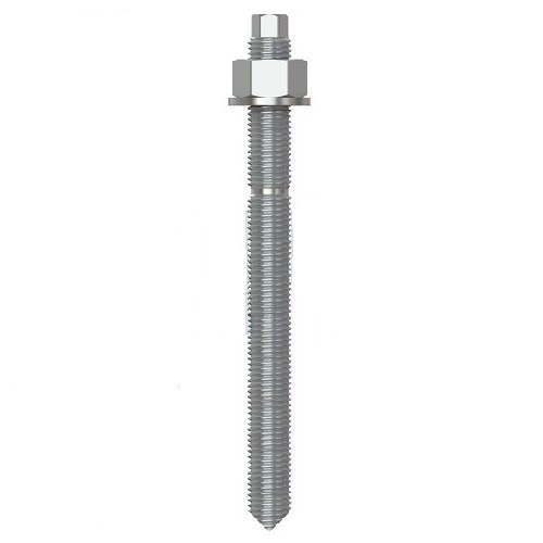 M8 x 110mm Stud Chemical Anchor Kit CL5.8 Chisel Point HDG  - Box of 10