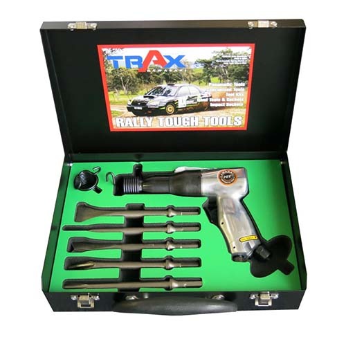 Trax KPT-52HK HD Hex 10mm Shank Air Chisel Kit