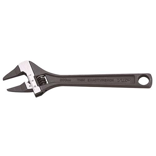 Trax HT-200B 200mm Angle Type Top Thin Jaw Adjustable Wrench
