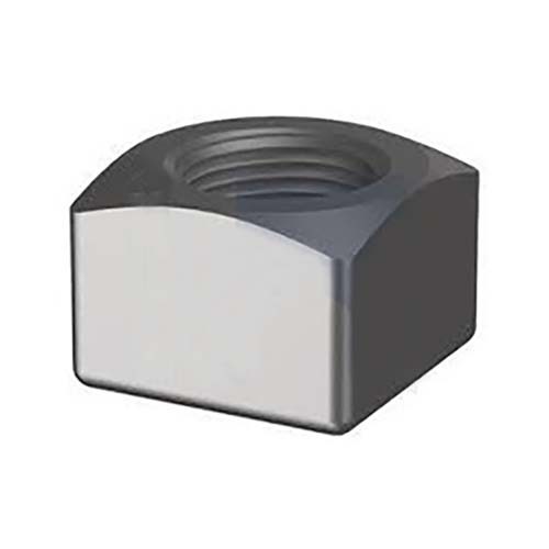 M14 x 14mm Metric Fine Track Square Nut Grade 8 Plain Pack of 100
