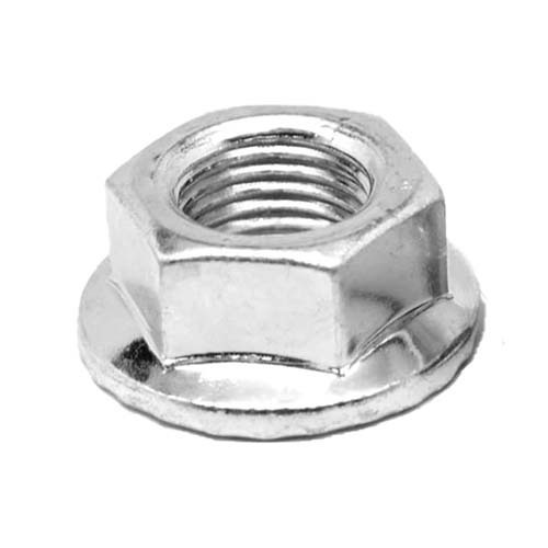 3/8" UNF Serrated Hex Flange Nut Grade 8 Zinc Plated Pack of 200