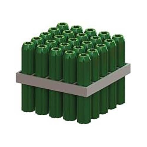 M6.5 x 30mm Green Frame PVC Wall Plug - Box of 1000