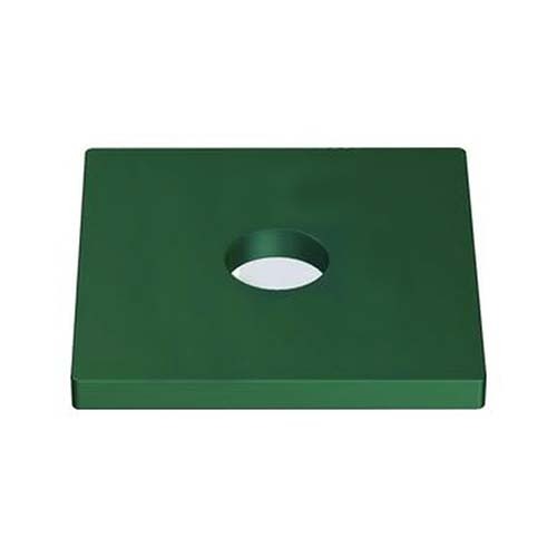 M10 x 38 x 3mm Hobkote Metric Square Washer Mild Steel  - Box of 200
