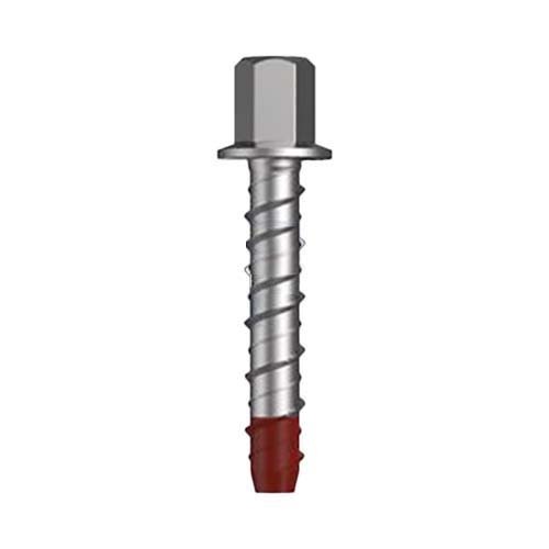 M12 x 100mm Coupler Screw Xbolt Anchor Mechanical Galvanised  - Box of 25