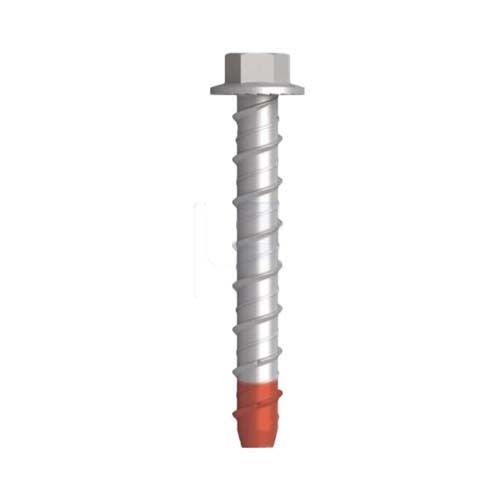 M6 x 30mm XBolt Screw Anchor Hex Flange Head Mechanical Gal - Box of 100