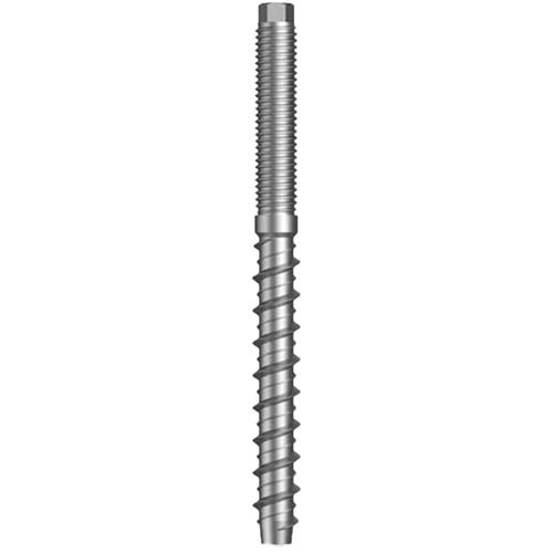 M8 x 120mm Xbolt Pro - Stud Fire Rated Zinc Plated  - Box of 100