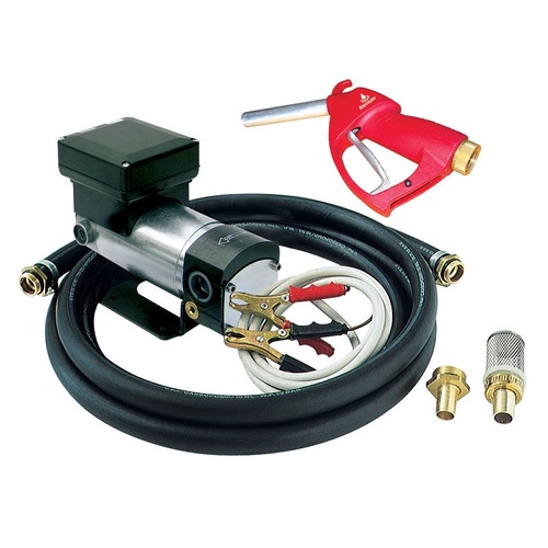 Alemlube 12V Oil Transfer Kit with on/off nozzle 309060