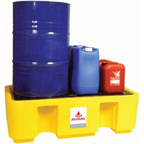 Alemlube 2 Drum Polyethylene Spill Container SJ-100-002