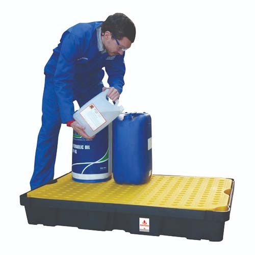 Alemlube 100L Small Container Spill Container w/ Platform ST1-100C