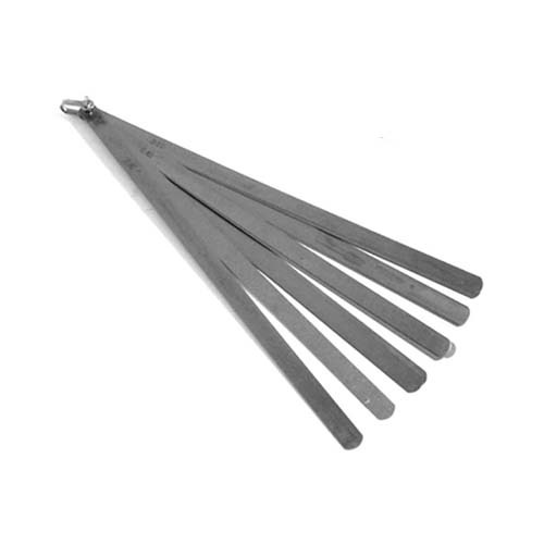 Maxigear Steel Feeler Strip Gauge Set 100mm (.05 - .80mm) Set of 10