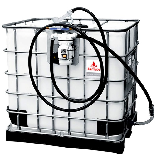 Alemlube Top Feed Storage 240V Dispensing Kit with Auto Nozzle 101010