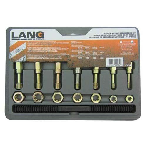 Lang Tools Thread Restorer Metric Kit, 15 Pieces