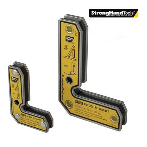 Strong Hand Tools MLDT350 Inside/Outside Magnet 90° Pack of 2