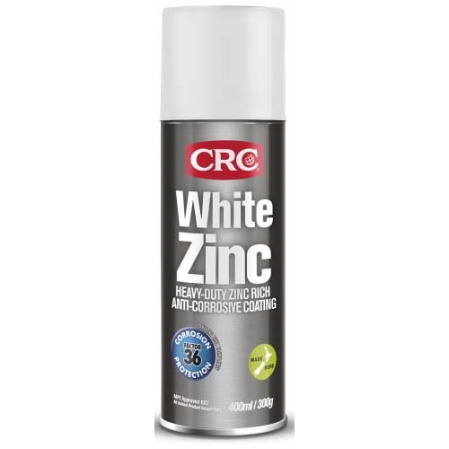 CRC Heavy Duty White Zinc Rich Anti-Corrosive Coating 2090 - 400ml