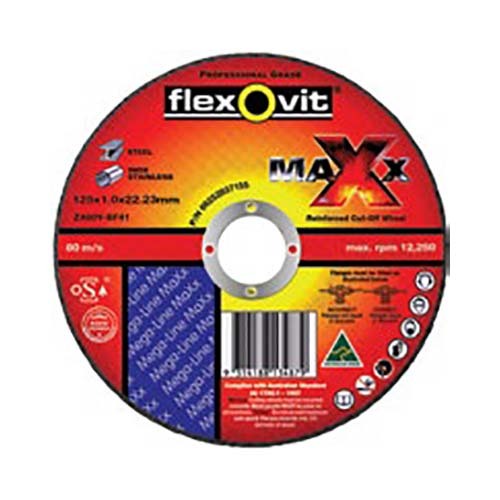 Flexovit Cut Off Wheel Ultra Thin 100 x 1.0 x 16.0mm - Pack of 25