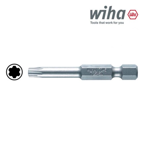 Wiha 6IP x 50mm Torx Plus Power Insert Bit 1/4" Hex