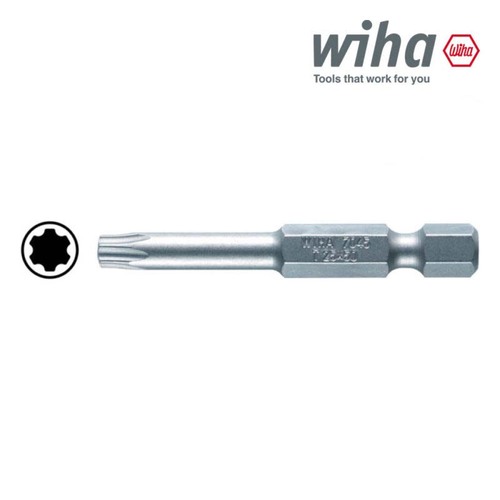 Wiha #1 x 50mm Phillips Power Insert Bit Dura Tip