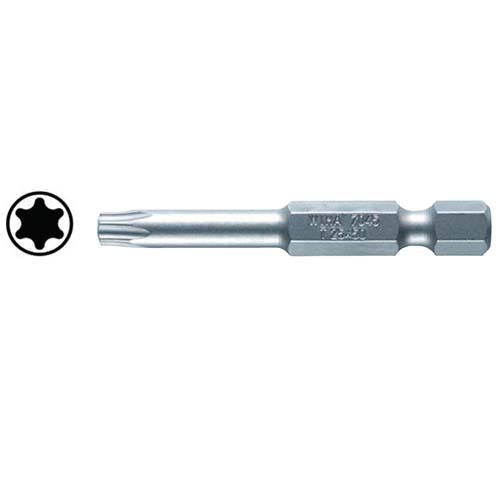 Wiha T5 x 50mm Torx Power Insert Bit 1/4" Hex