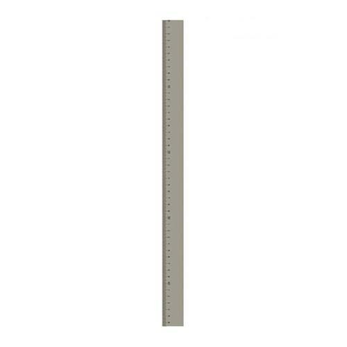 Maxigear Straight Edge With Bevel & 1mm Graduation 500mm Carbon Steel