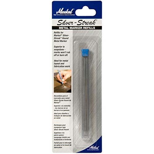 Markal MK96007 Silver-Streak Lead Refill Suits MK96006 - Pack of 6